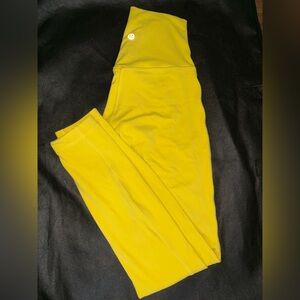 Align lululemon Leggings yellow